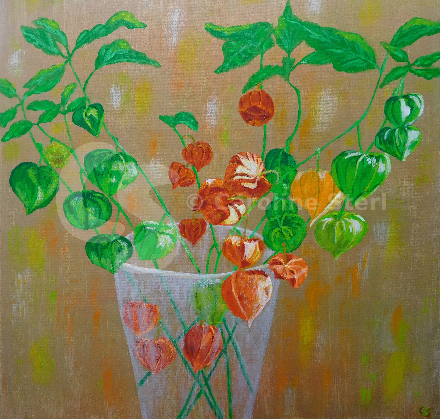 Painting: Chinese Lanterns
